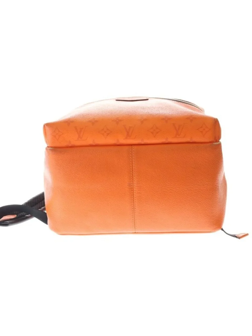 Louis Vuitton Taigarama Discovery Backpack PM Leather Volcano Orange